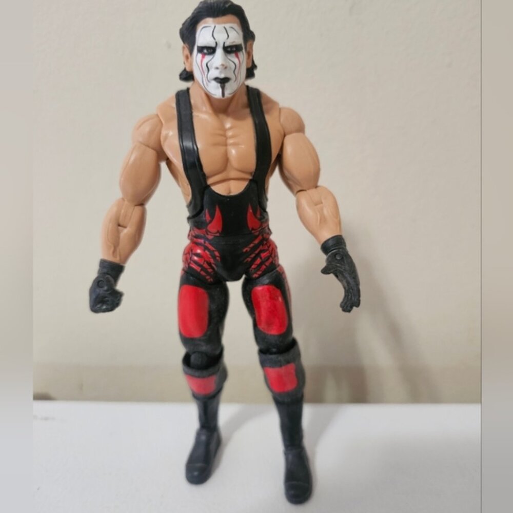 2010 STING TNA Deluxe Impact Jakks Pacific Figure Series 1